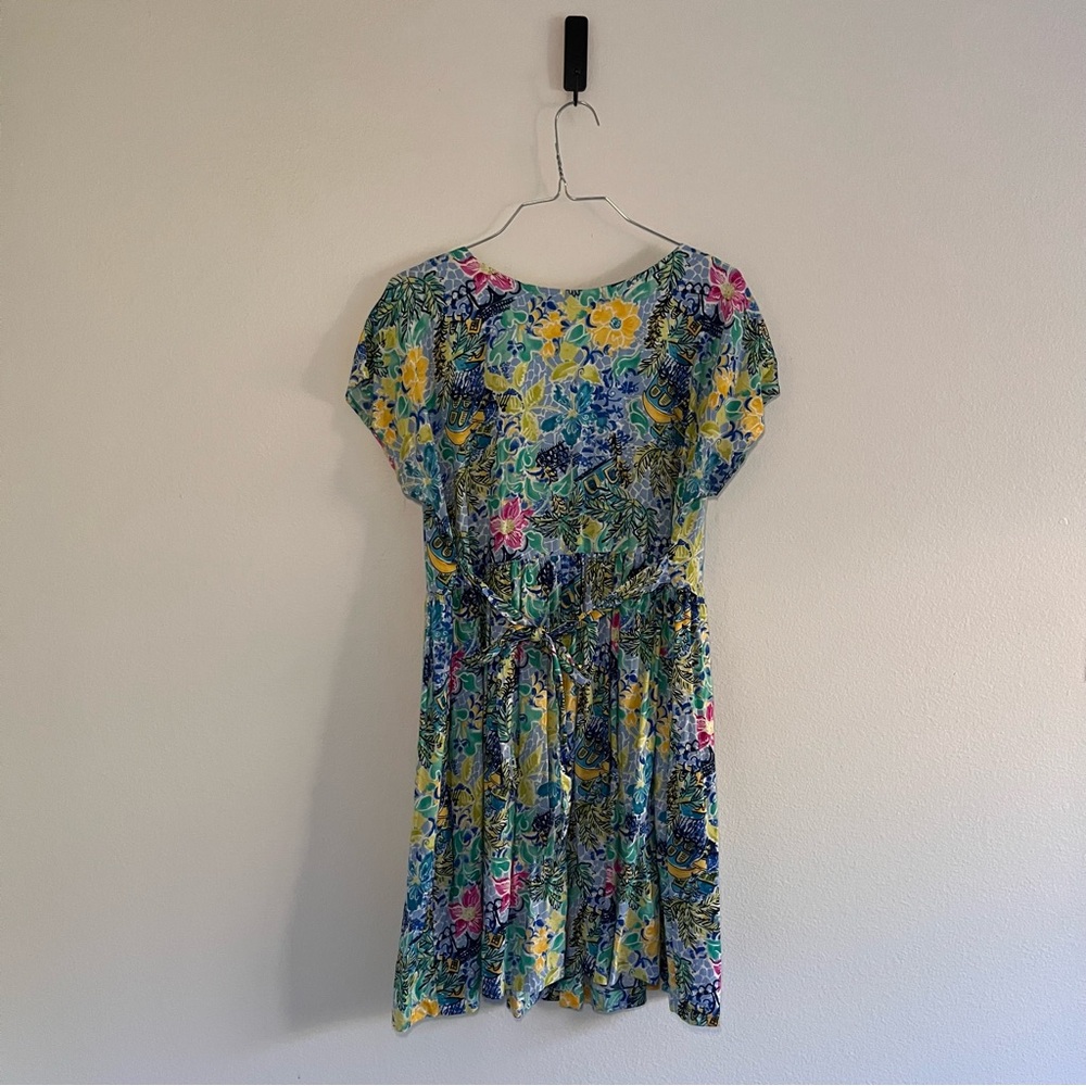 Vintage: Jennifer Moore • Floral Button Front‎ Dress - Picture 2 of 4
